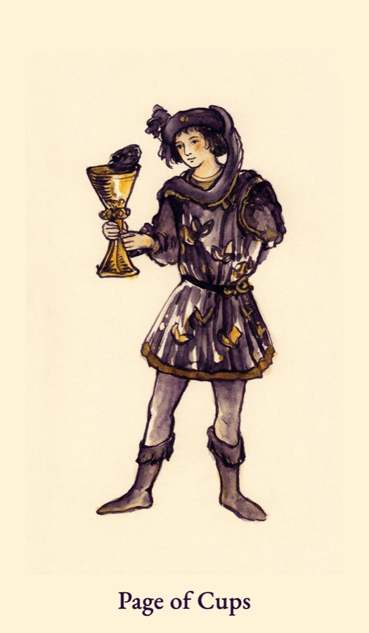 Page of Cups